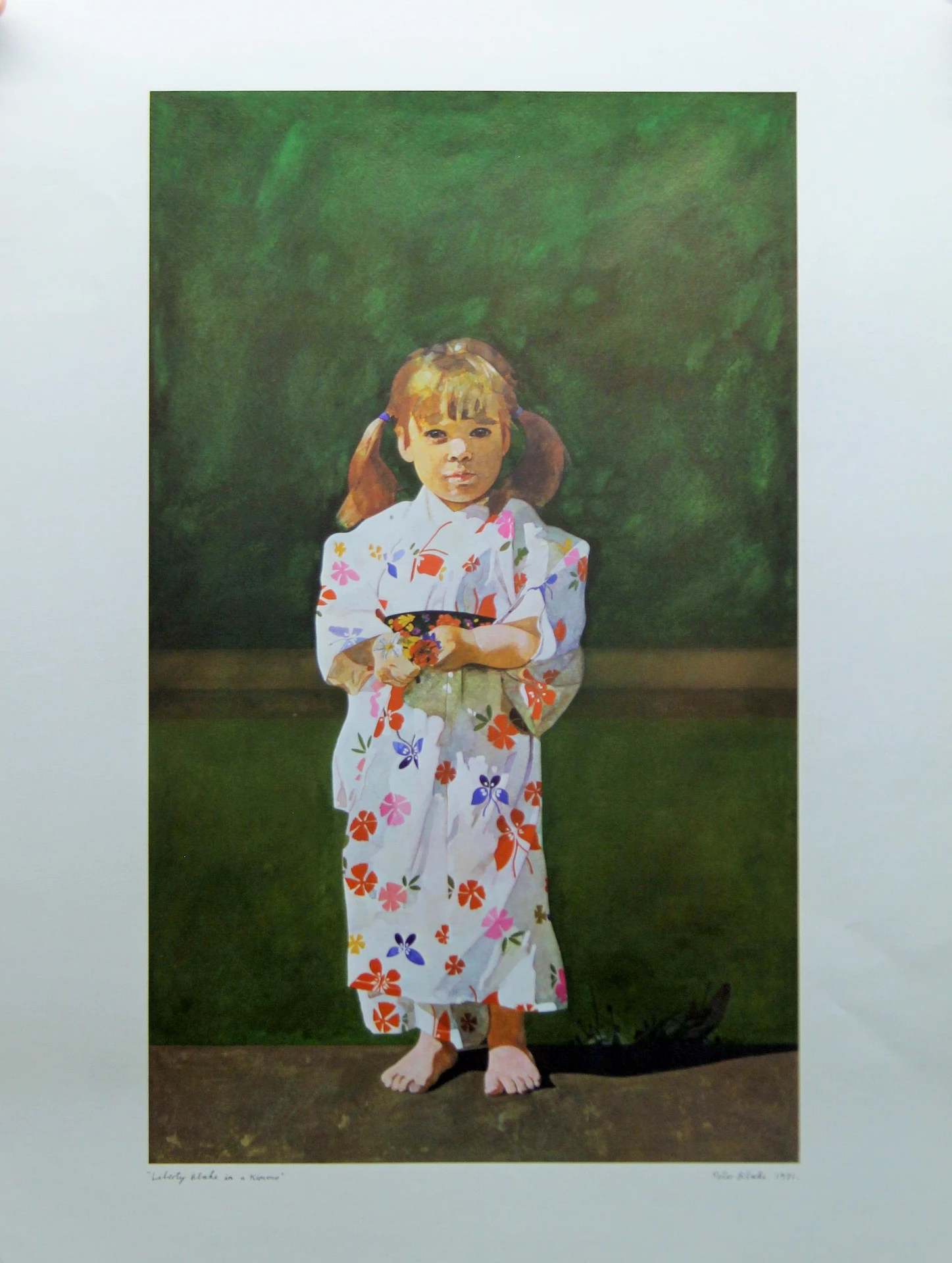 Liberty Blake in a Kimono by Peter Blake