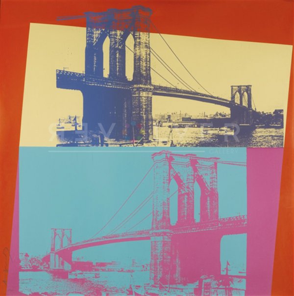 Brooklyn Bridge (fs Ii.290) by Andy Warhol