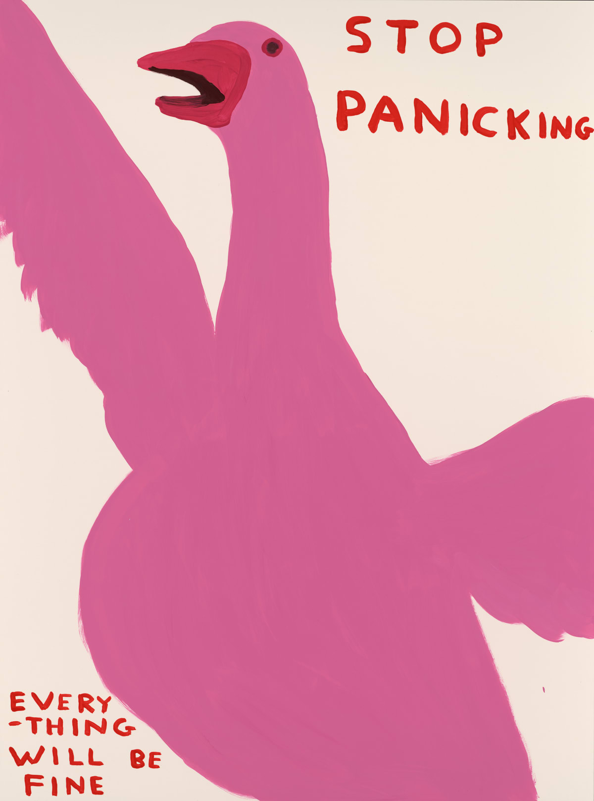 Stop Panicking by David Shrigley