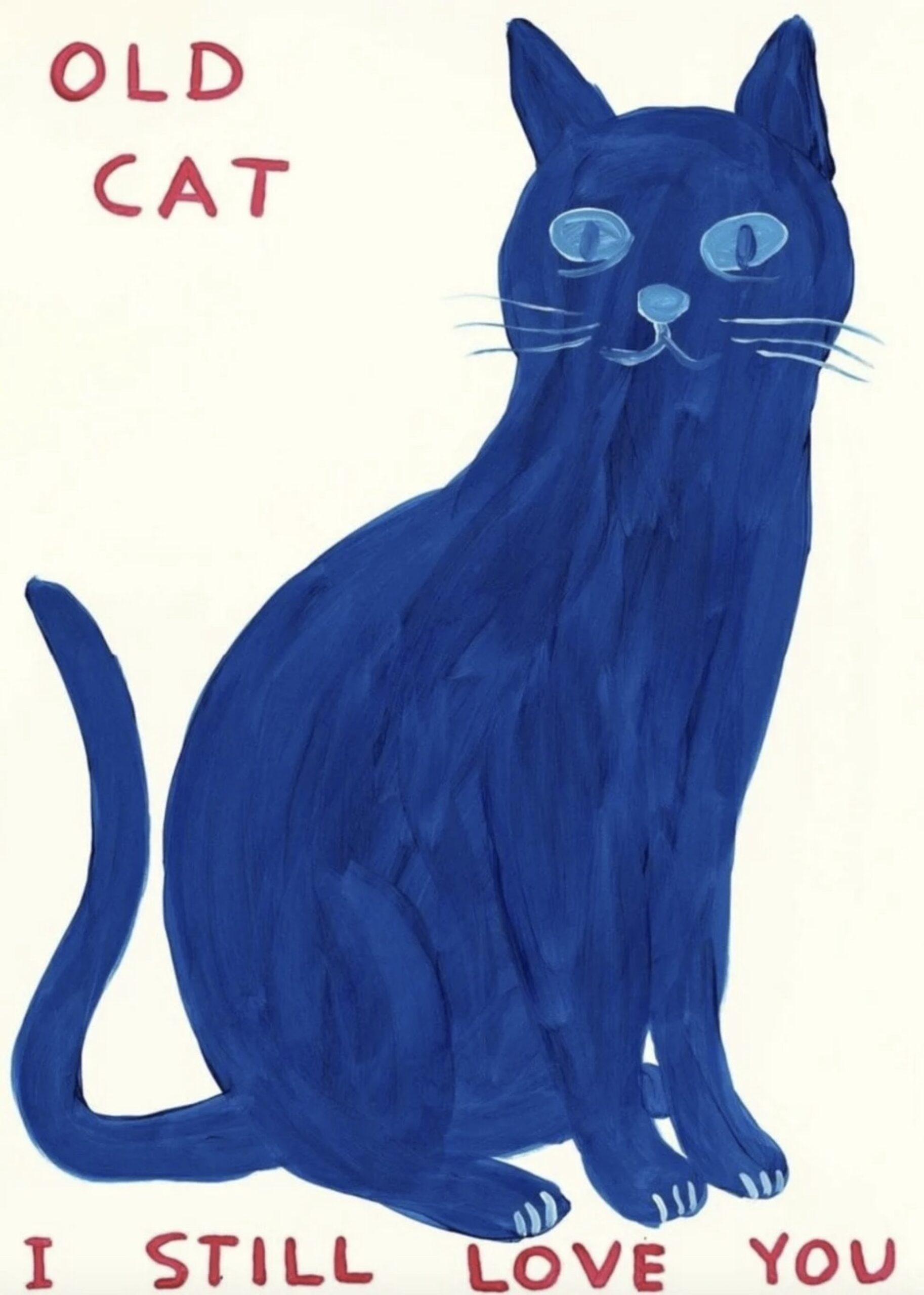 Old Cat by David Shrigley