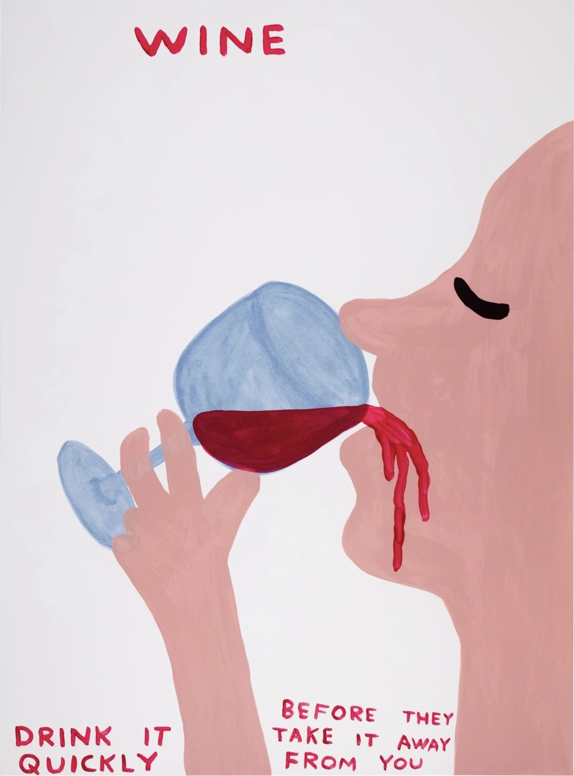 Wine by David Shrigley