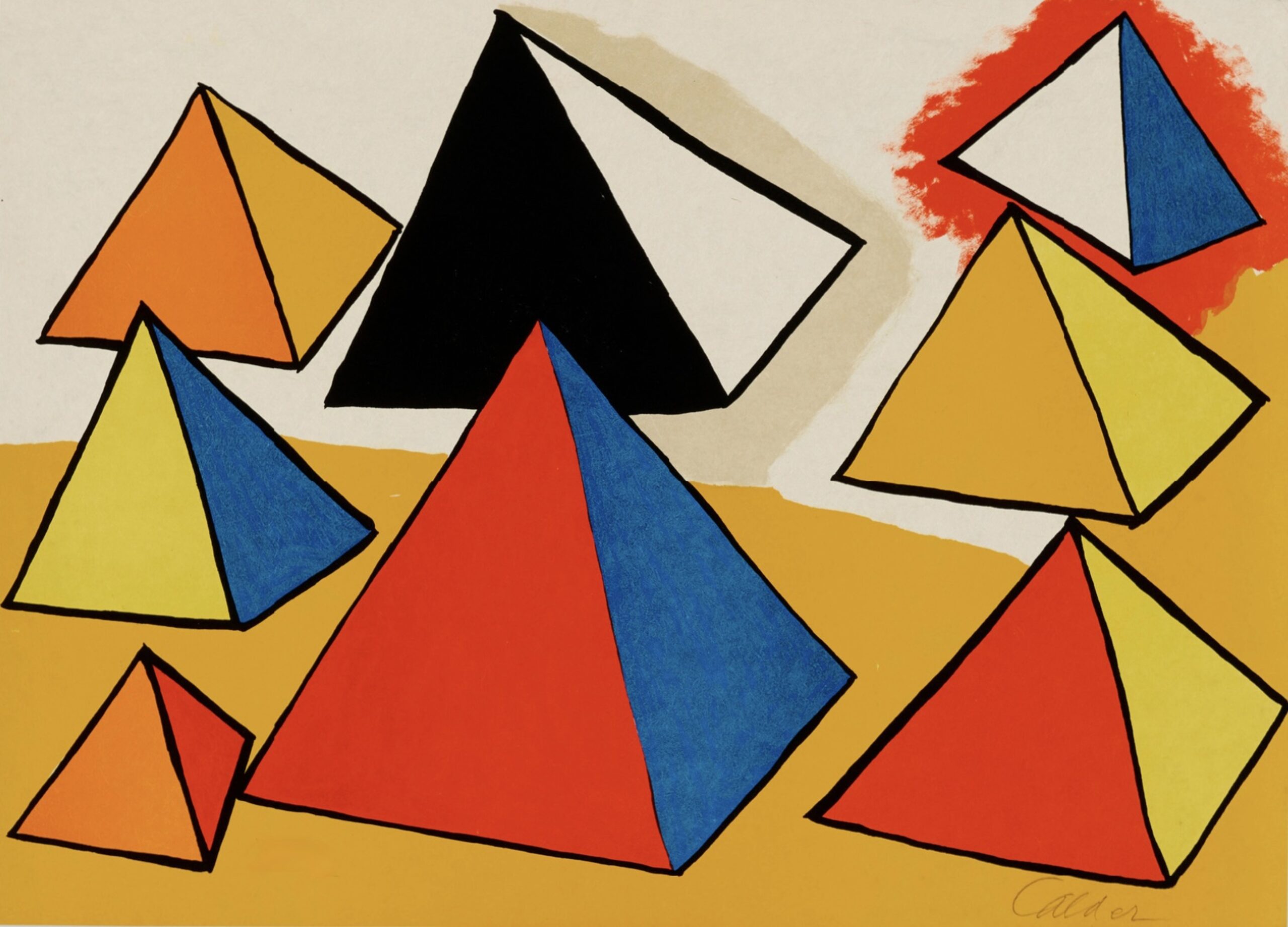 Untitled (from the La memoire elementaire portfolio) by Alexander Calder