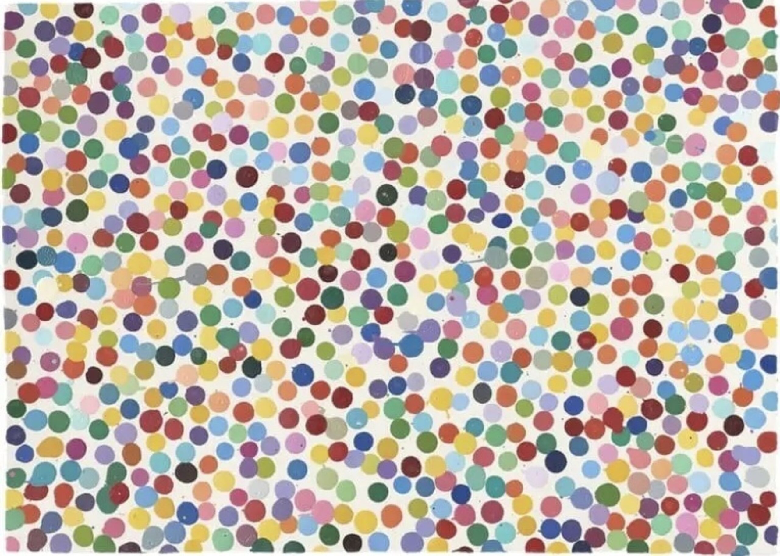 Any chance I can get (The currency – 9231) by Damien Hirst