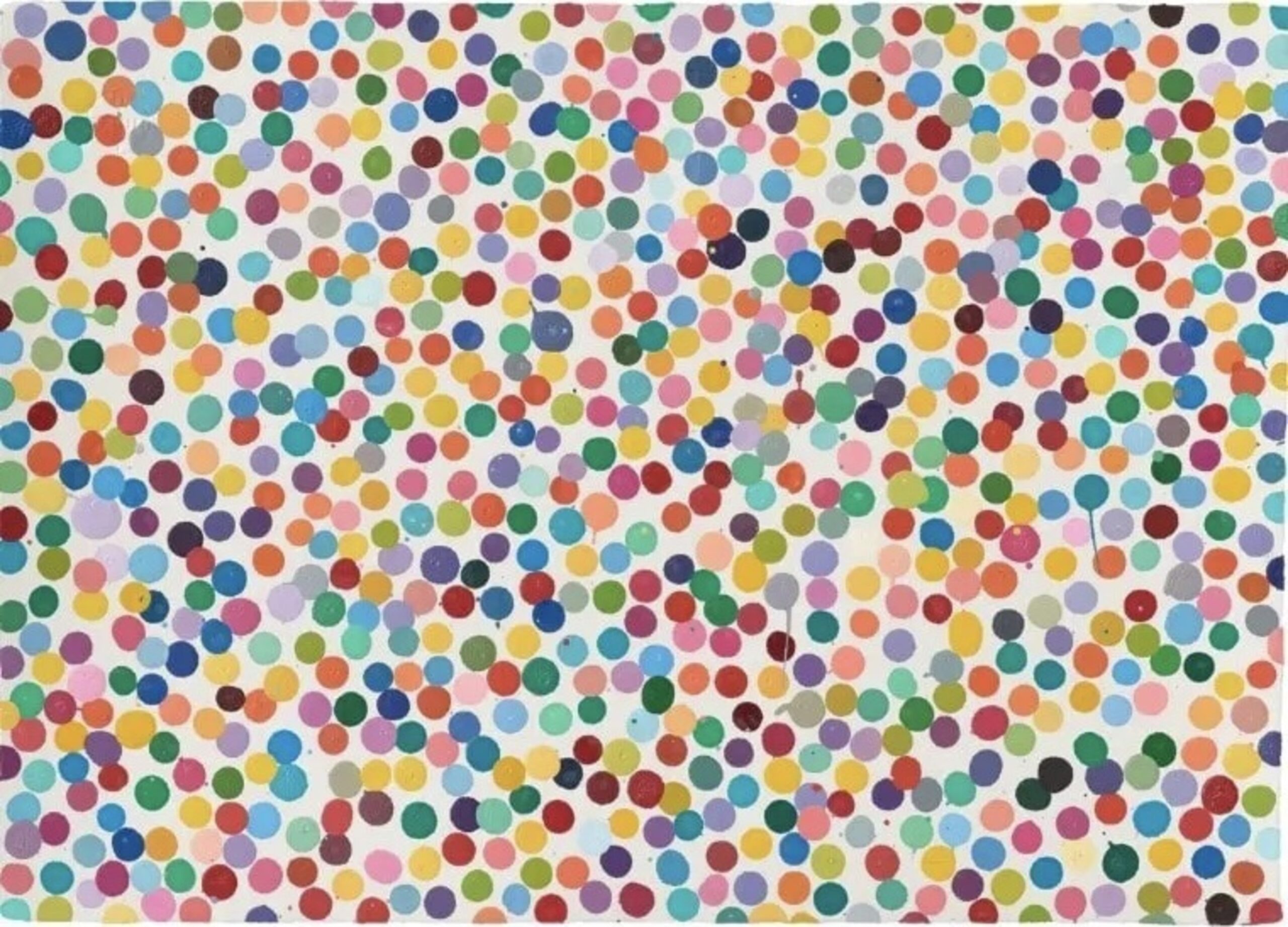 An incongruous destiny (The currency – 7491) by Damien Hirst