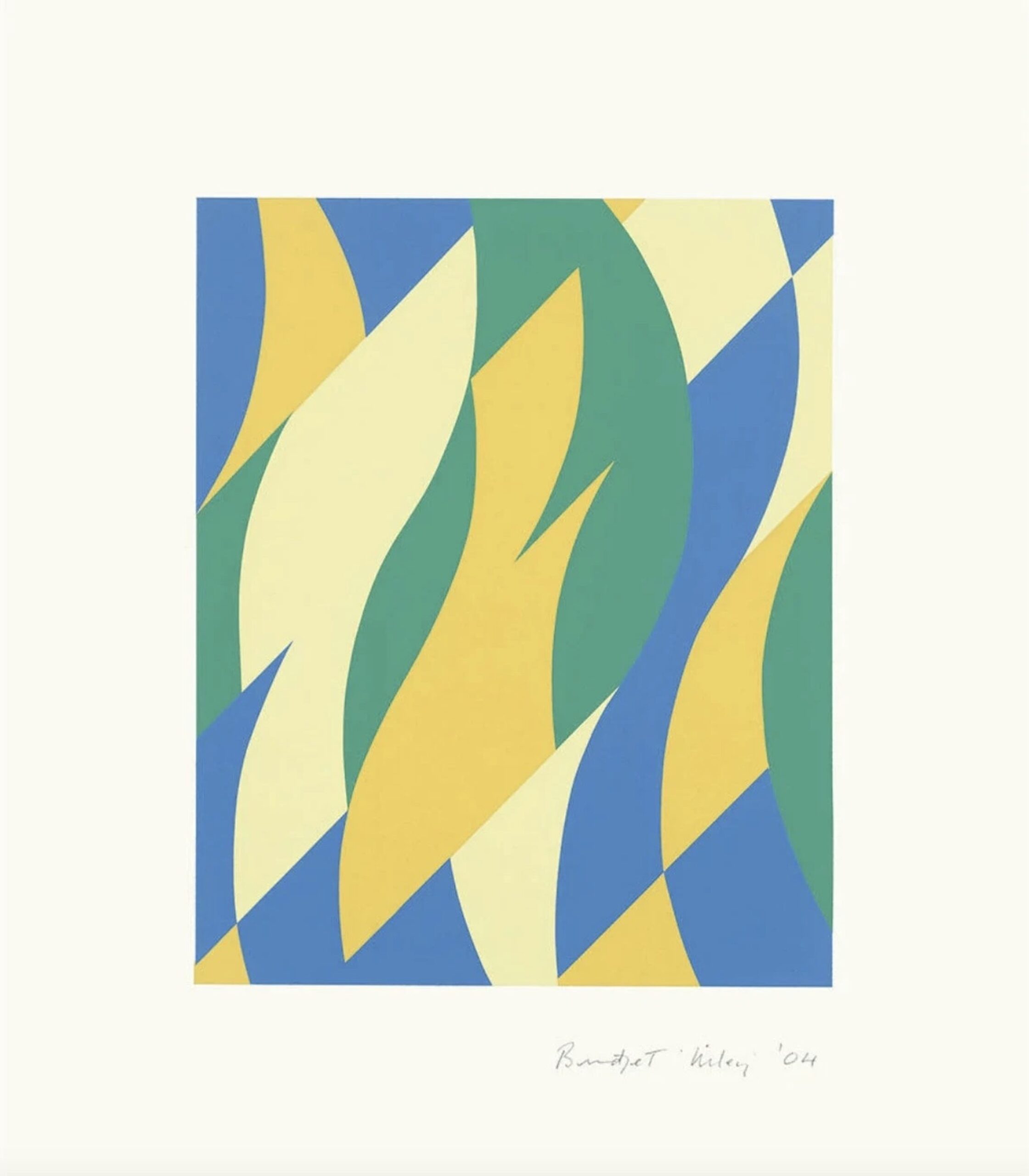 Fold by Bridget Riley