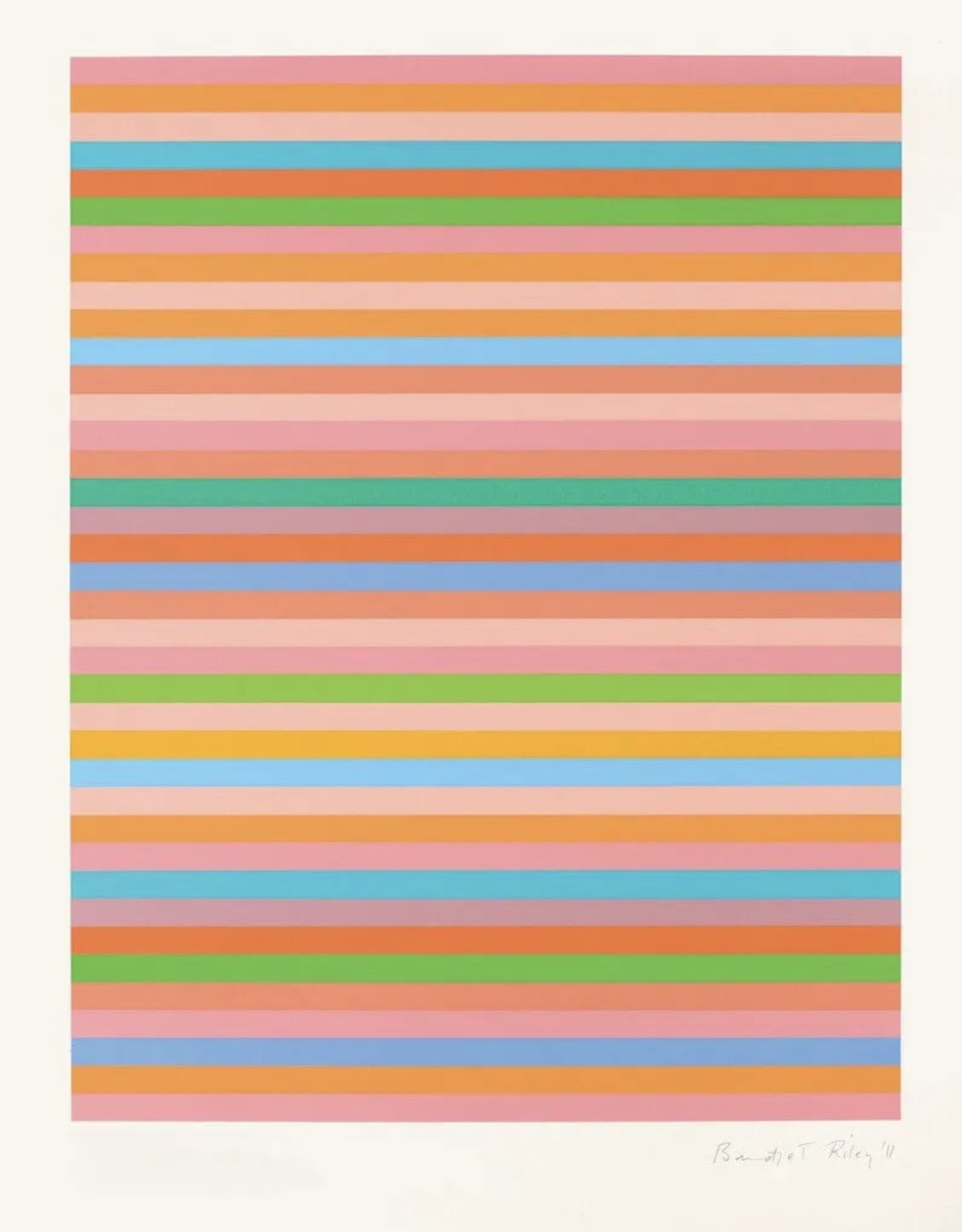 Rose Rose by Bridget Riley