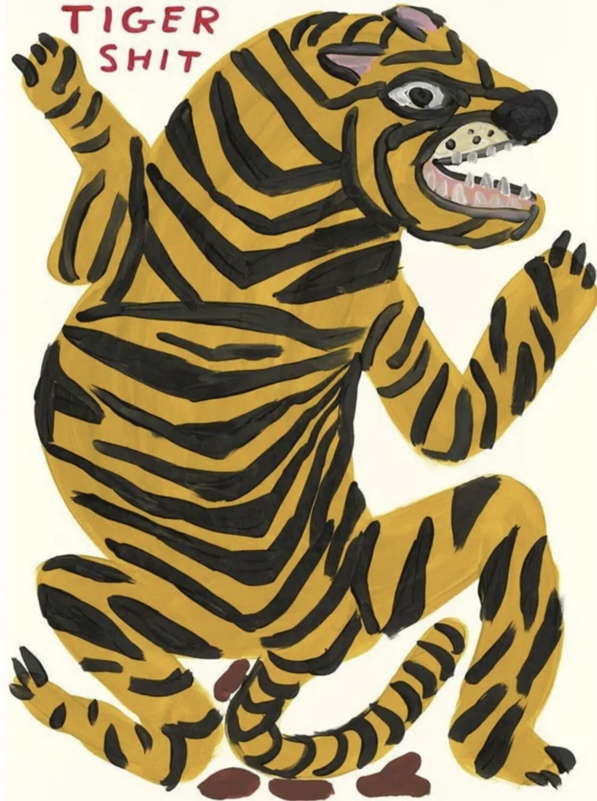 Tiger Shit by David Shrigley