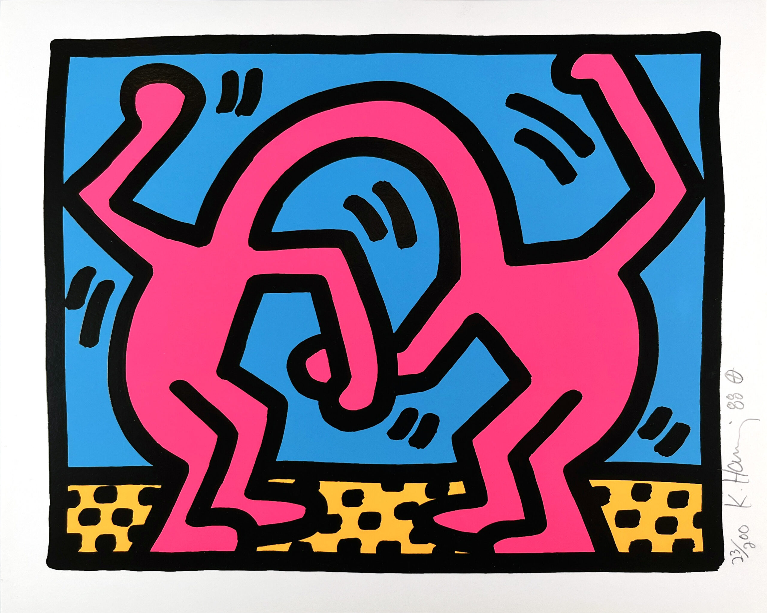 Pop Shop II (D) by Keith Haring