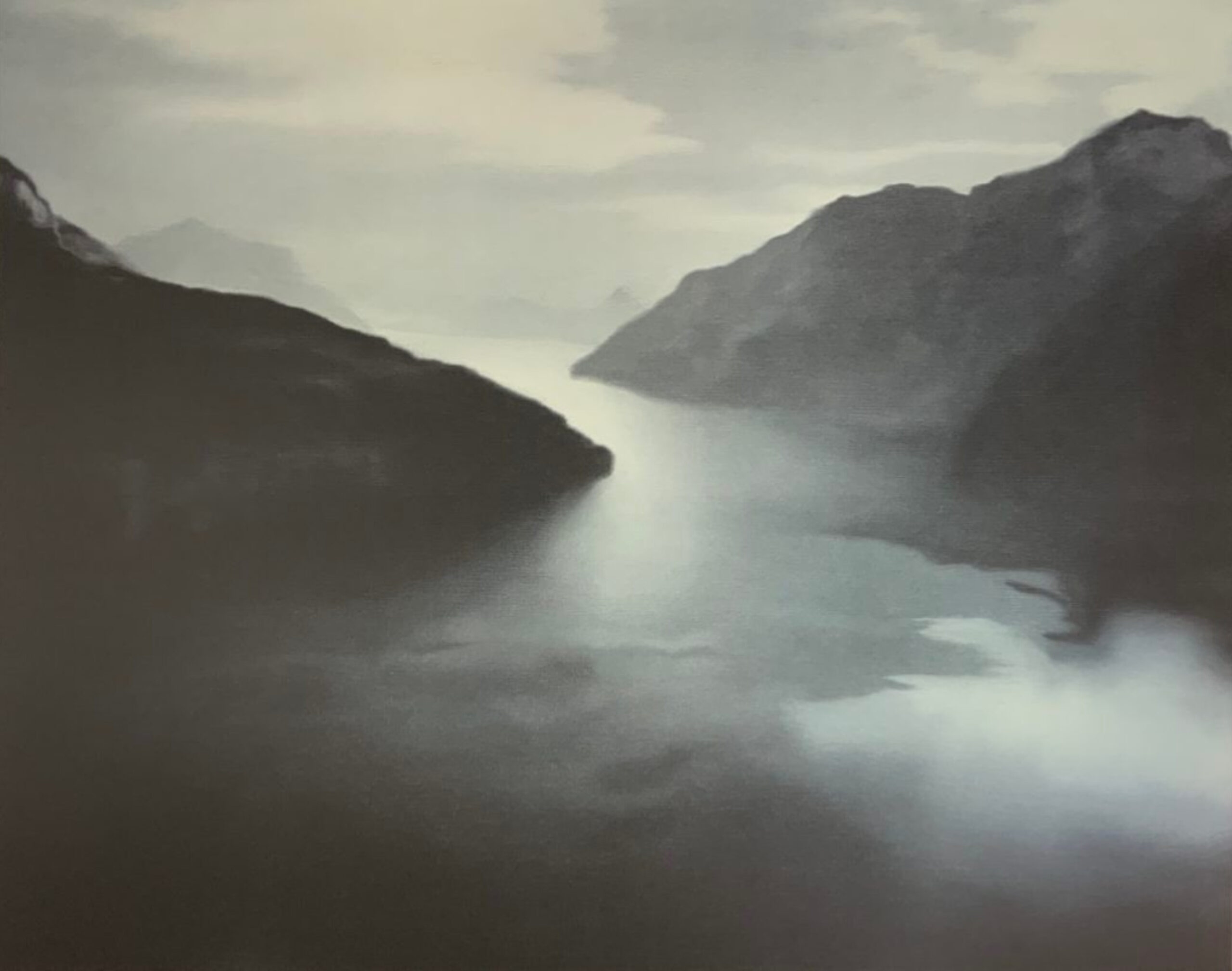 Vierwaldstättersee by Gerhard Richter