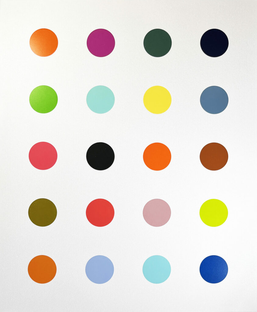 3-Methylthymidine White by Damien Hirst