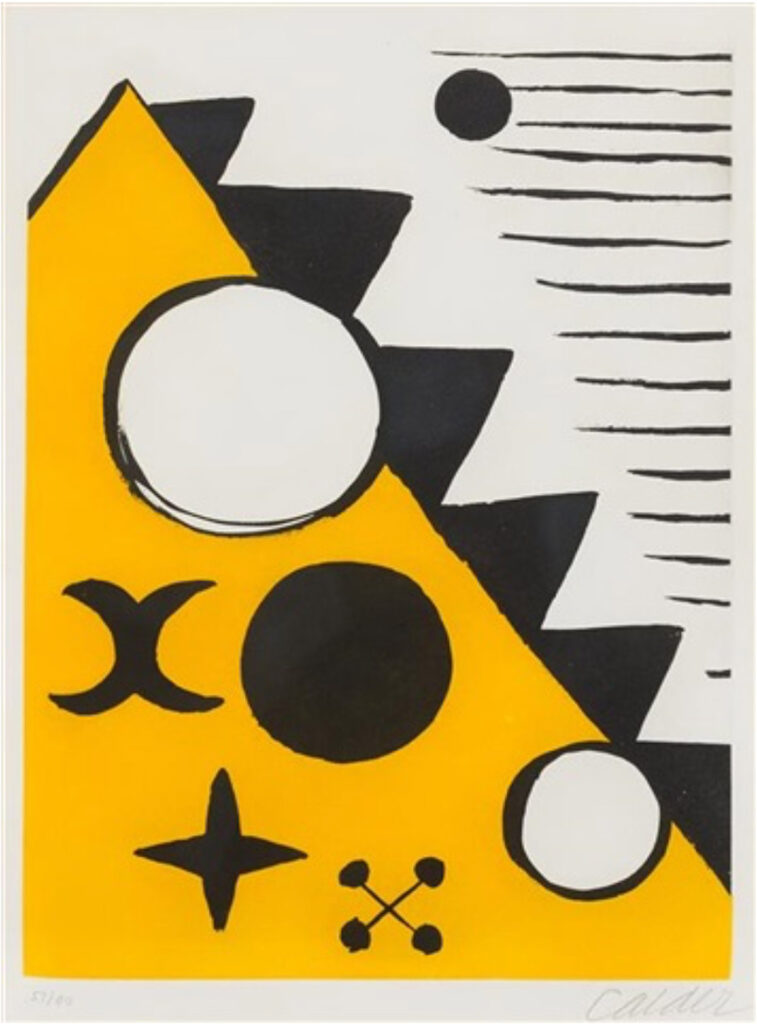 La Scie et les Boules, 1965, Alexander Calder