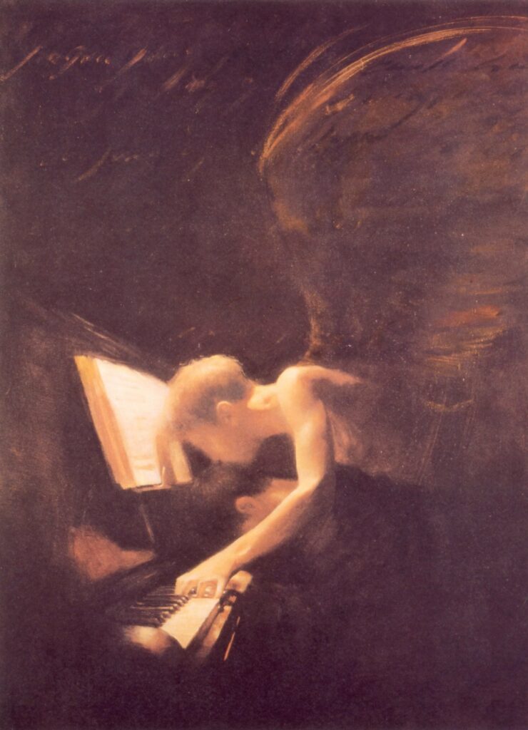 Angel And Piano, Charlie Mackesy