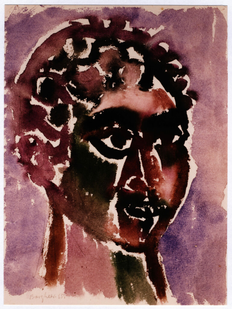 Kopf (Head), 1965, Eduard Bargheer