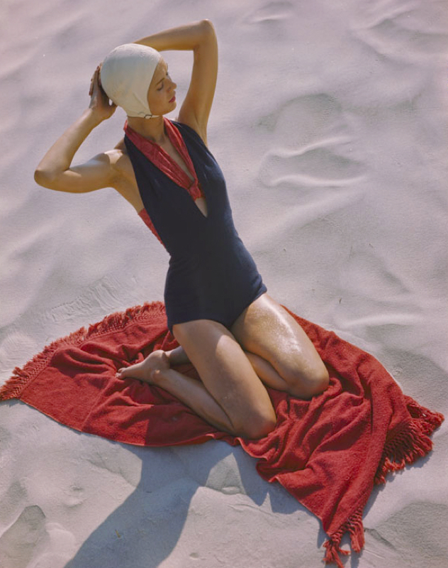 Girl On The Beach, Toni Frissell