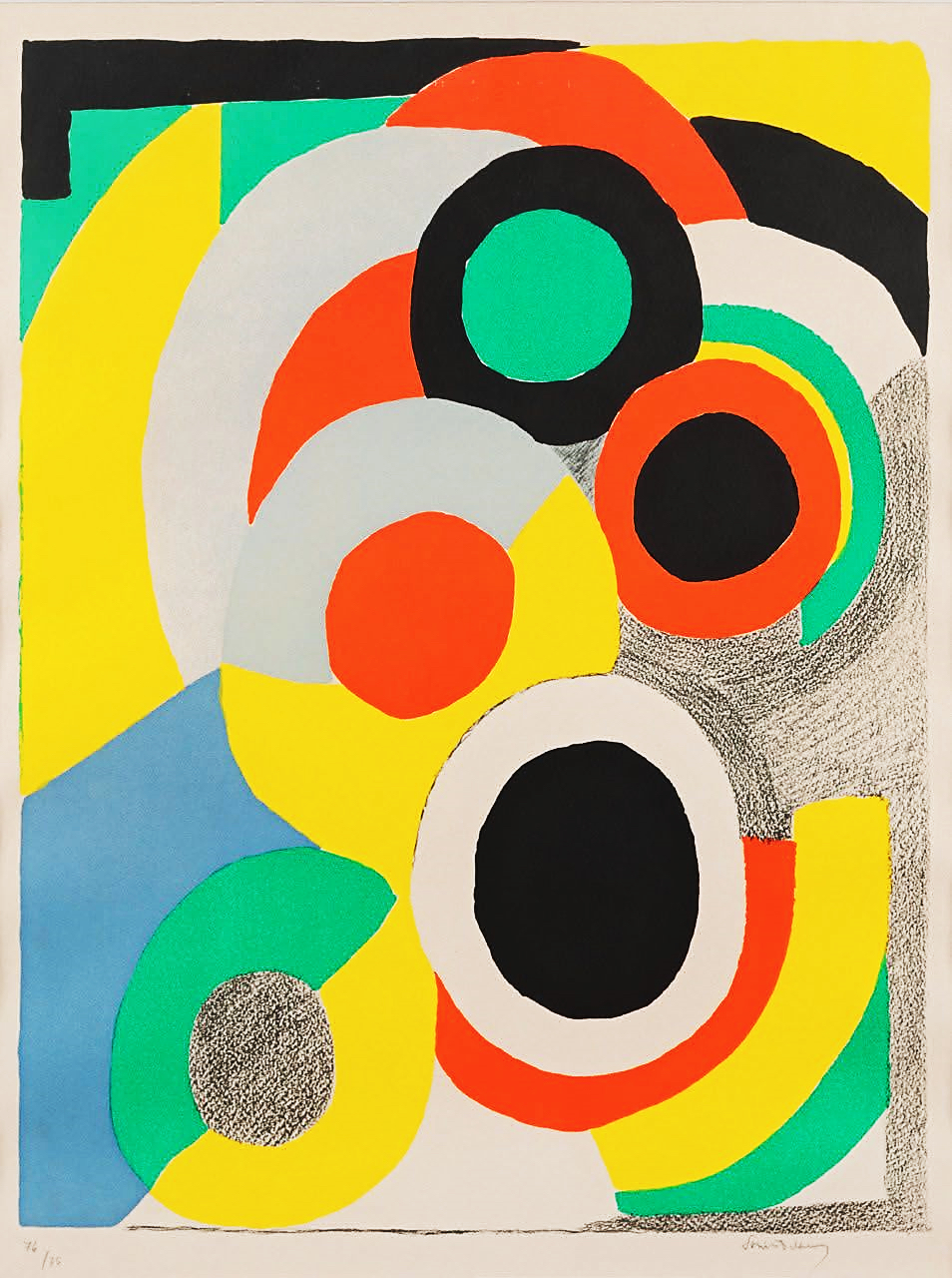 Ballons Jaunes by Sonia Delaunay