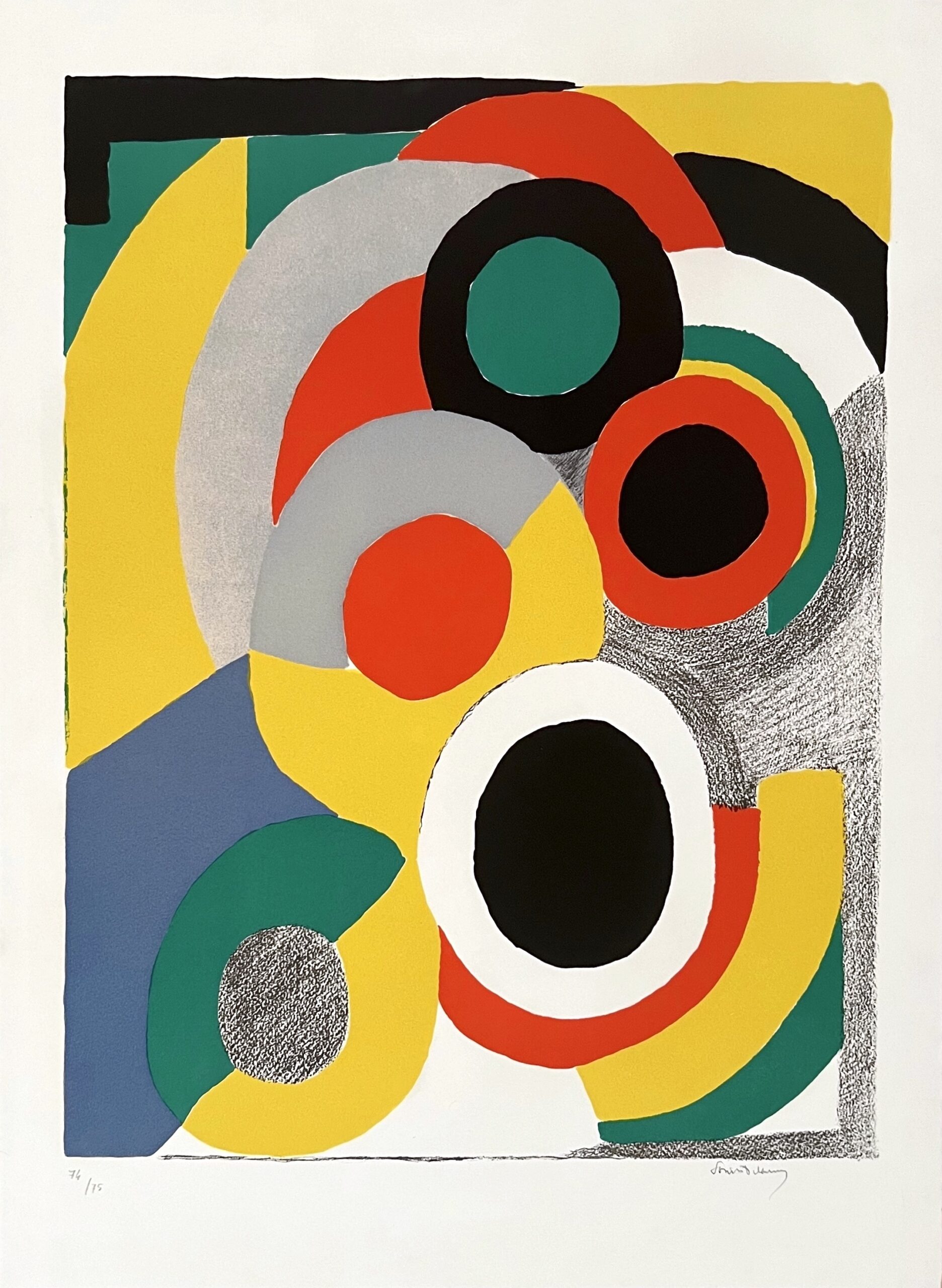 Ballons Jaunes by Sonia Delaunay