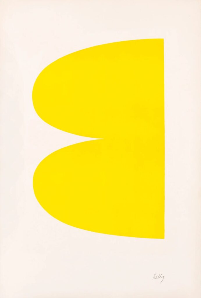 Yellow, 1965, Ellsworth Kelly