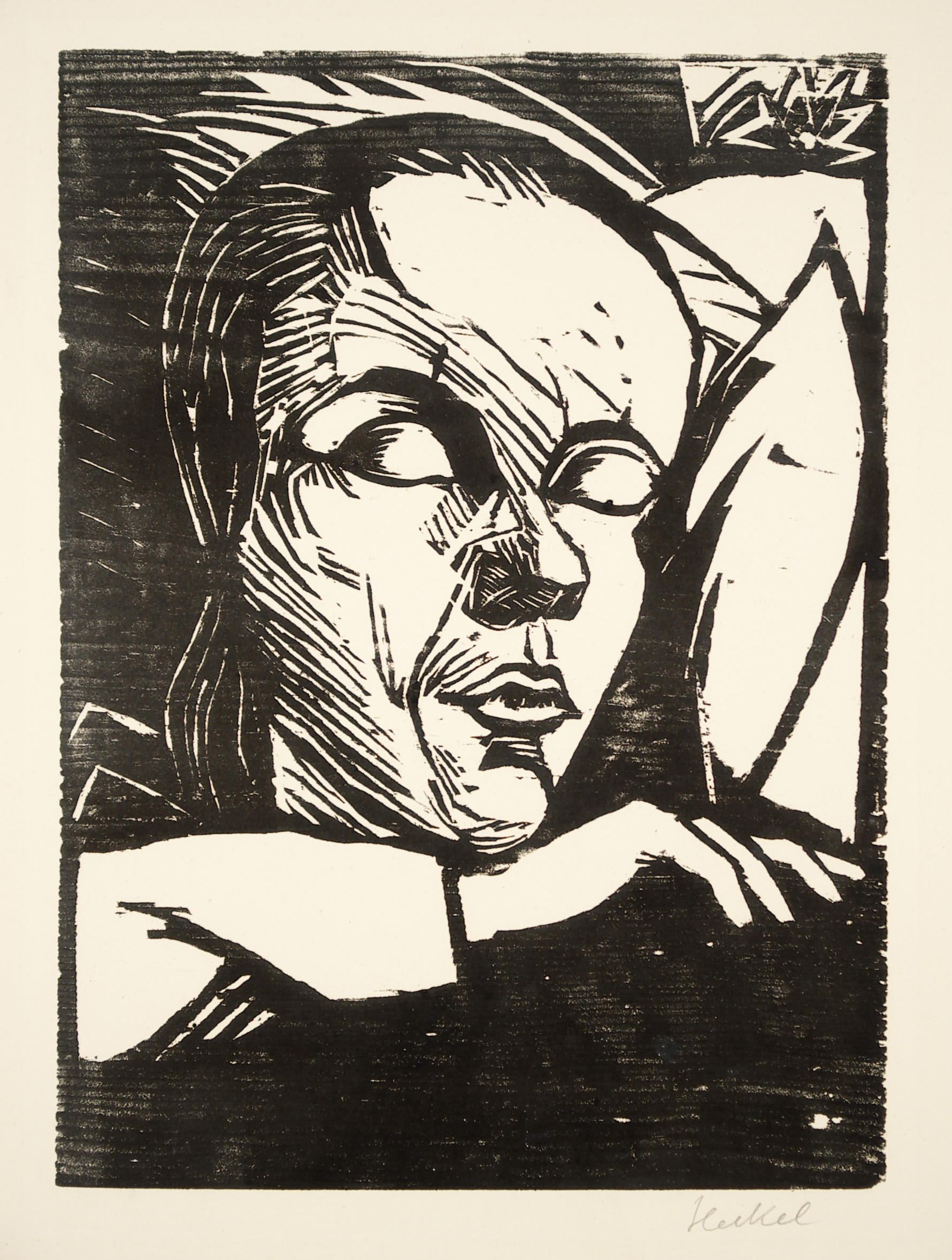 Schlafende (Sleeping) by Erich Heckel