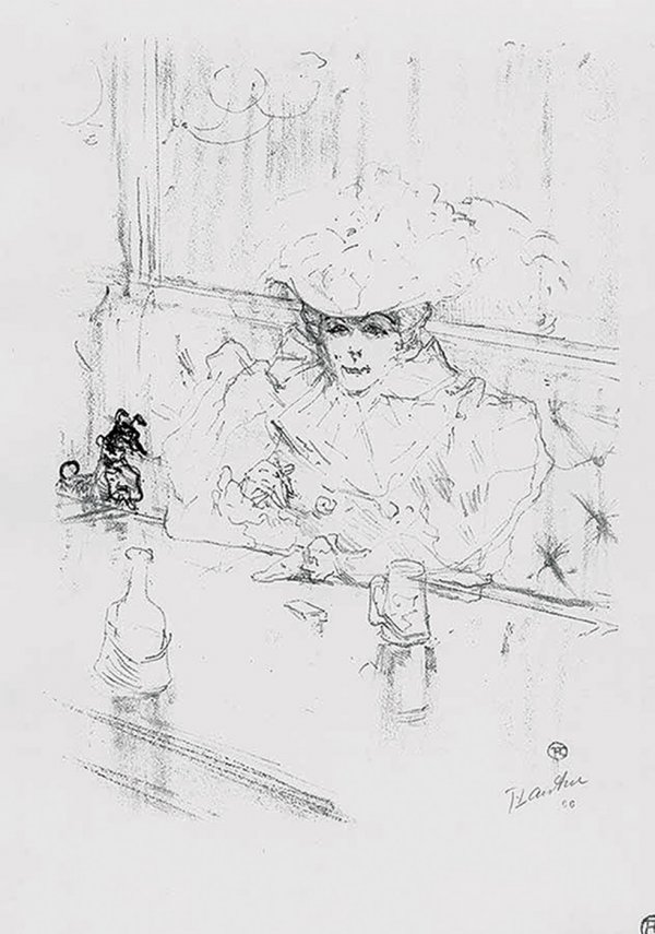 Au Hanneton by Henri de Toulouse-Lautrec