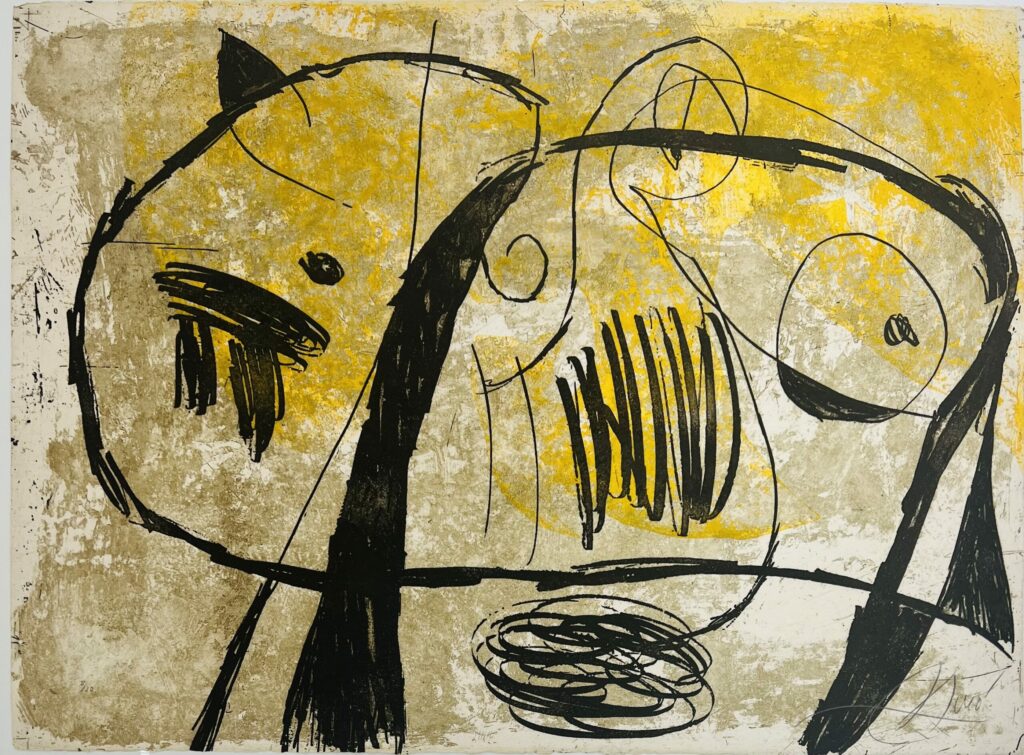 Commedia D’arte V, 1979, Joan Miró