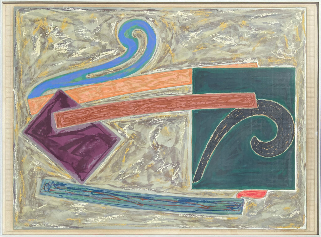 Inaccessible Island Rail from Exotic Bird Series, 1997, Frank Stella