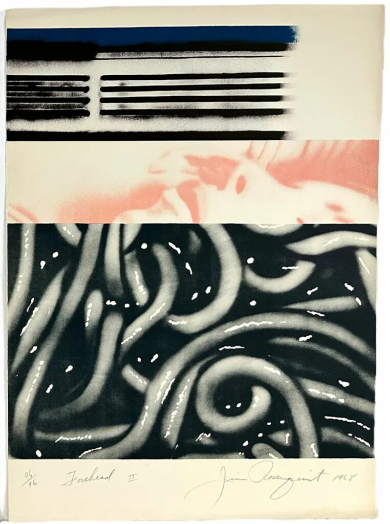 Forehead II, 1968, James Rosenquist