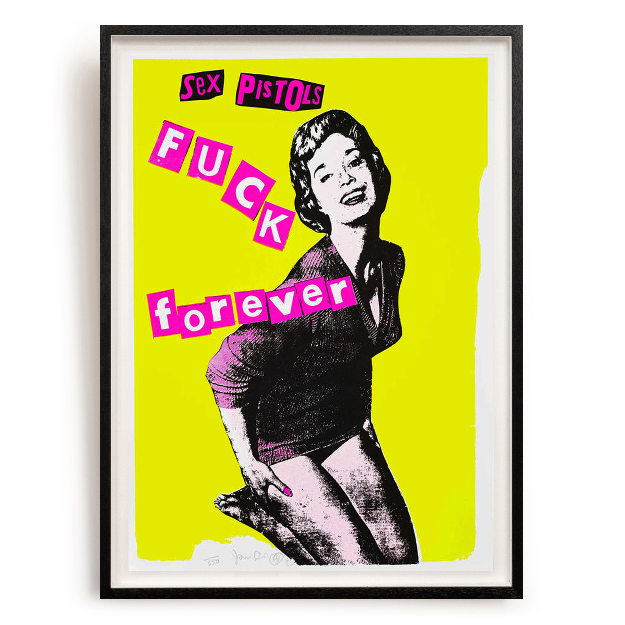 Fuck Forever (Yellow) by Jamie Reid