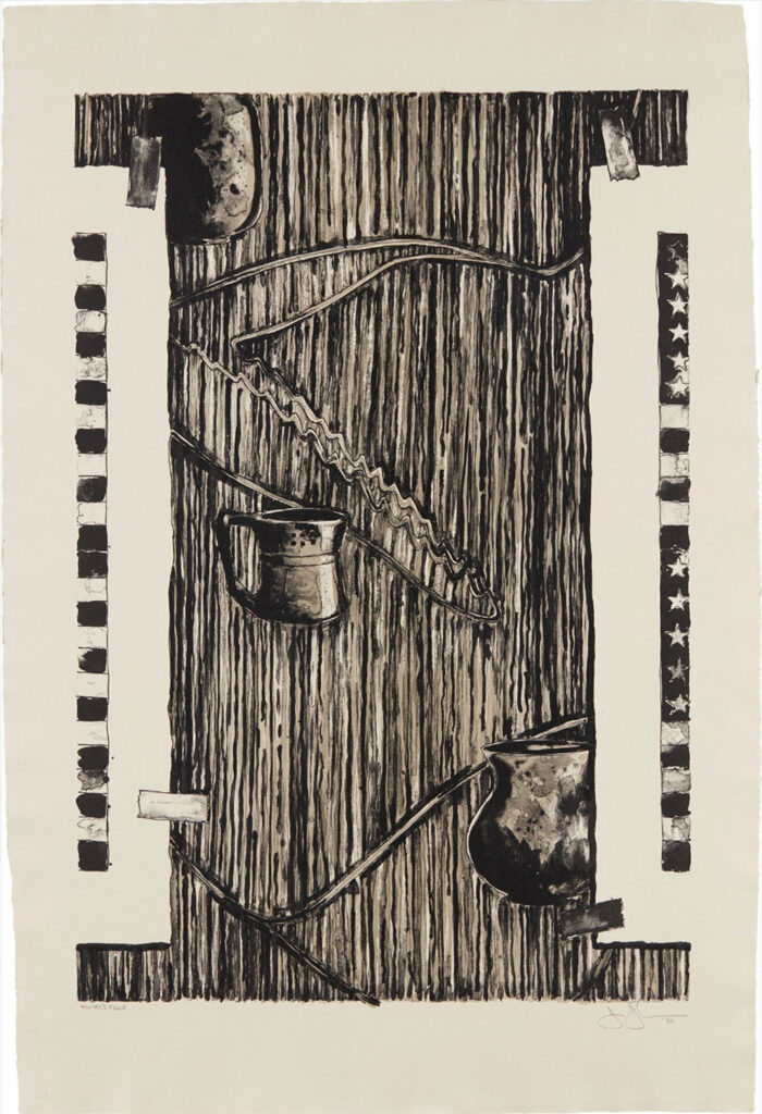 Ventriloquist, 1990, Jasper Johns