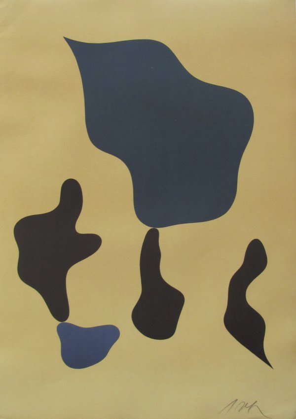 Komposition Mit Funf Formen by Jean Arp