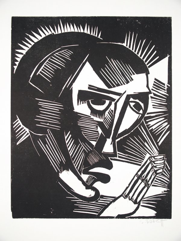 Maria, 1918, Karl Schmidt-Rottluff