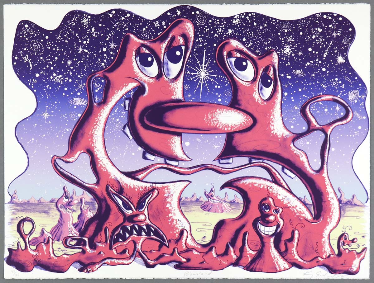 Bismoland by Kenny Scharf