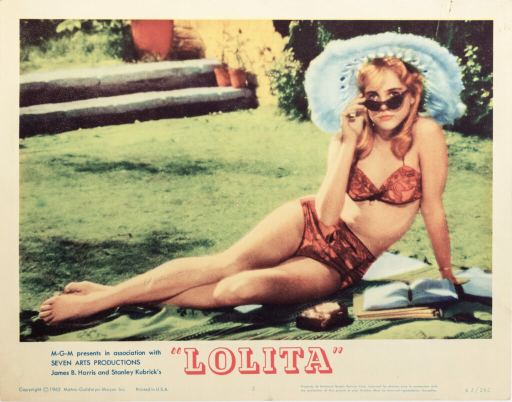 Lolita 1962 Vintage Lobby Card #1, Cinema Lobby Cards