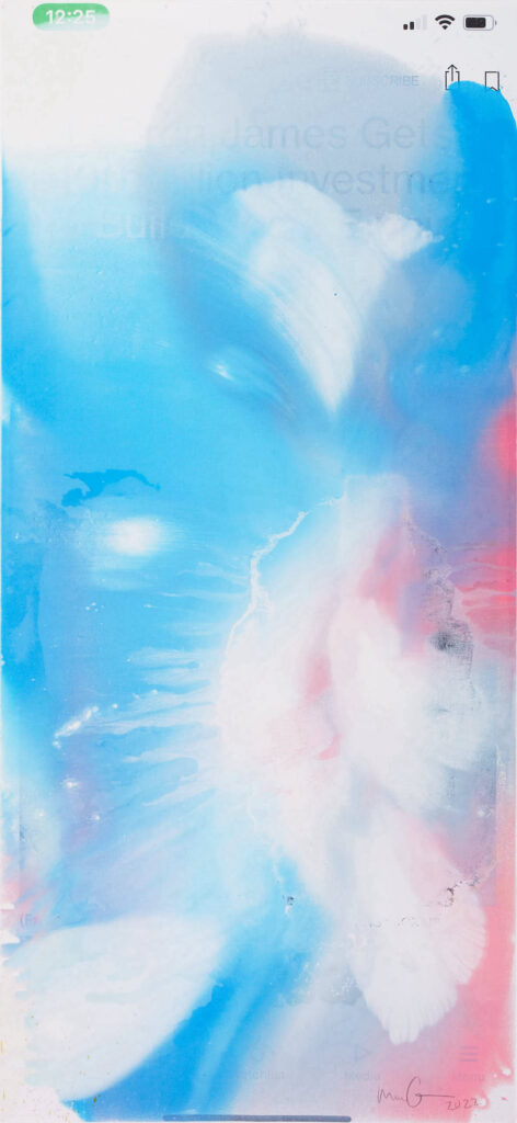 HISTORYNOW. The cloud after Tiepolo, 2022, Marc Quinn