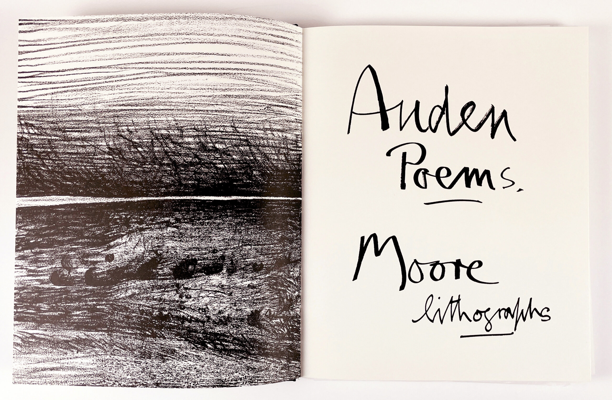 Auden Poems/Moore Lithographs book (Edition B) by Henry Moore