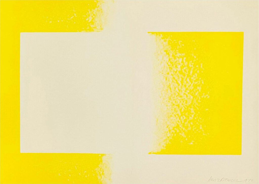 Yellow Reversed, 1970, Richard Anuszkiewicz