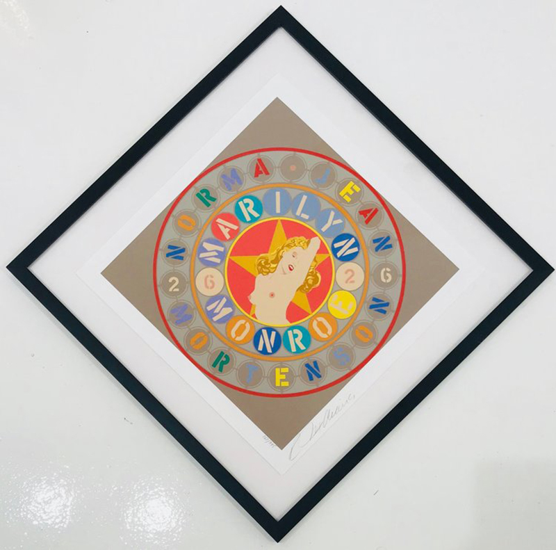 The American Dream (Metamorphosis of Norma Jean Mortenson), 1996, Robert Indiana