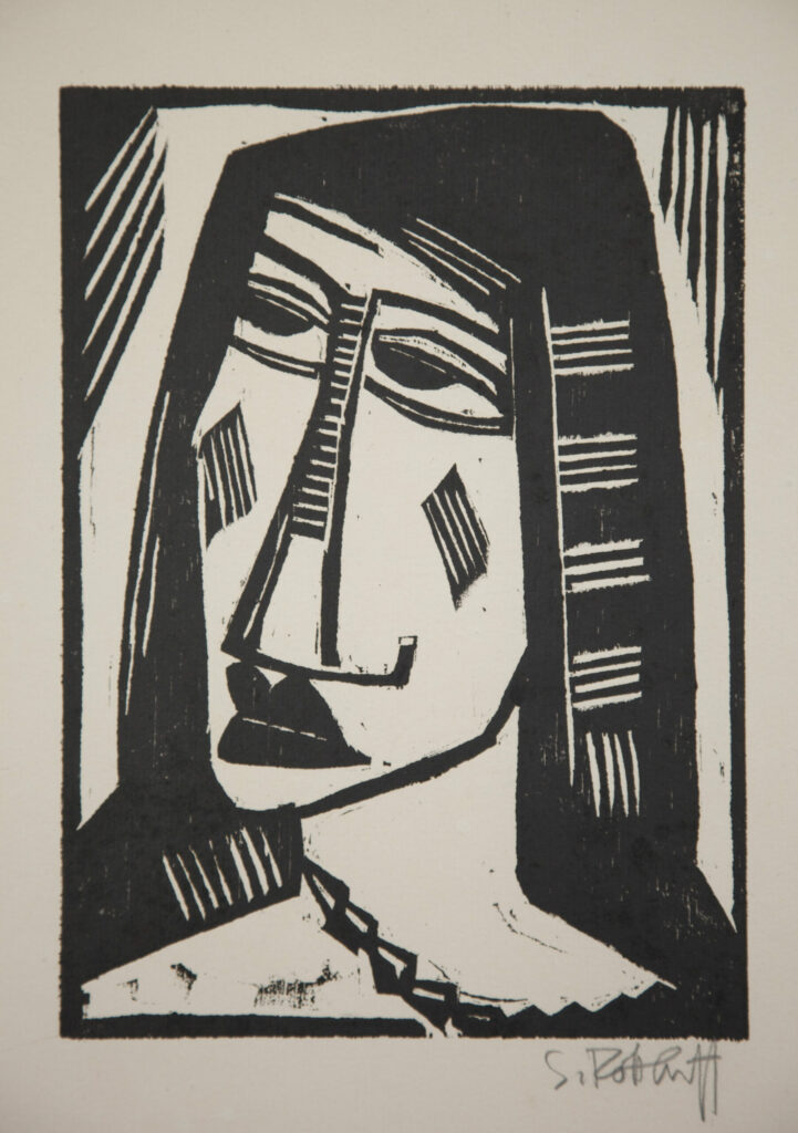 Kopf (Head), 1915, Karl Schmidt-Rottluff