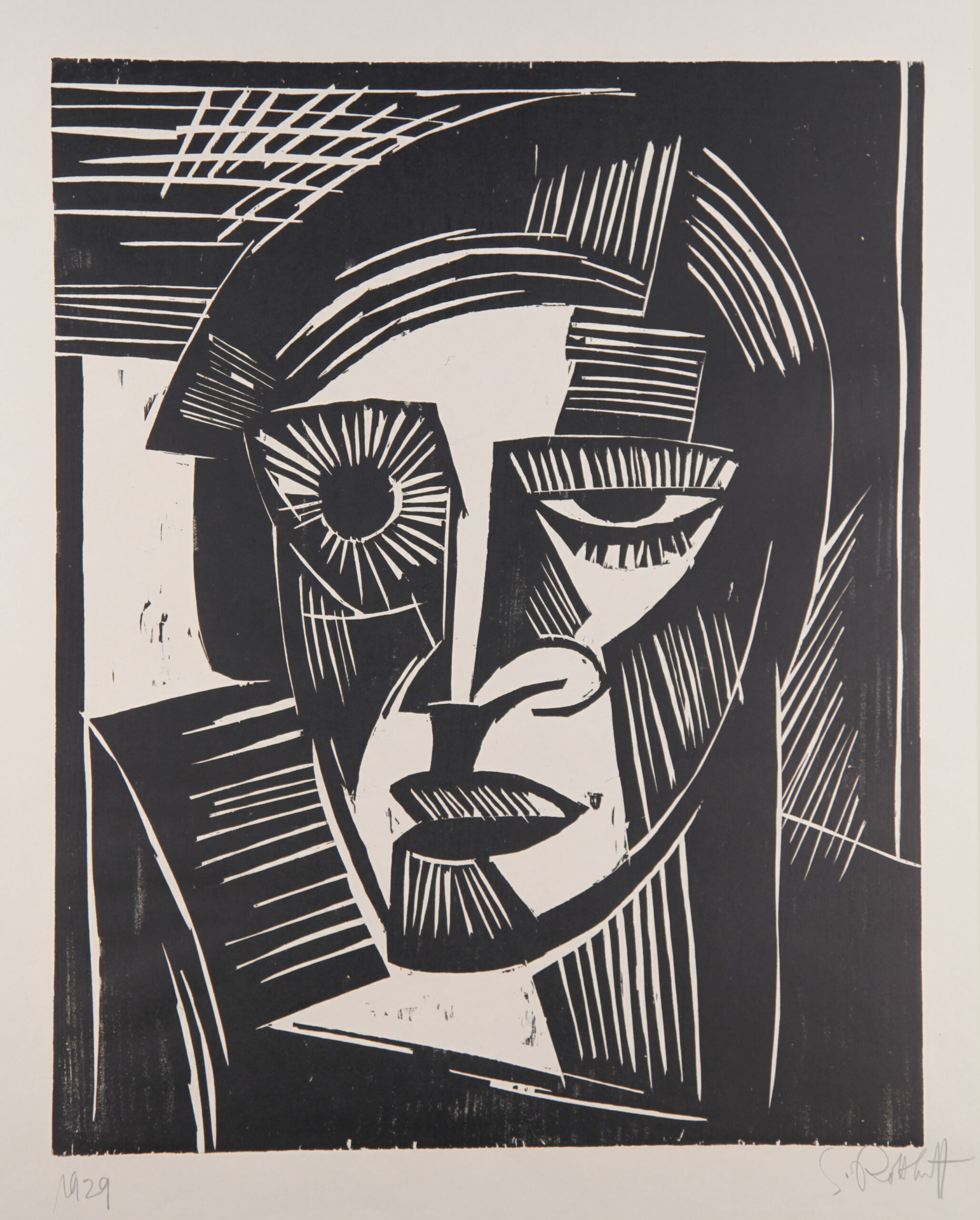 Kopf (Head) by Karl Schmidt-Rottluff