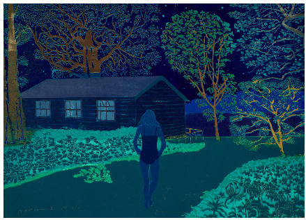 Night Swimmer II, 2023, Tom Hammick