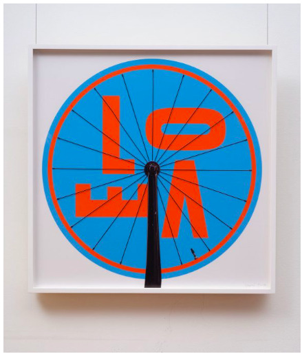 Gavin Turk Velo Love (Blue)