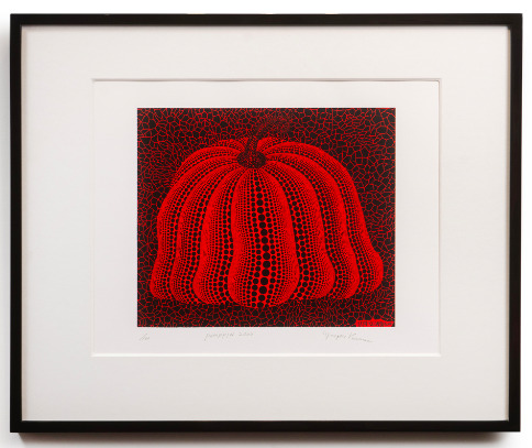 Pumpkin (Red), 2000, Yayoi Kusama