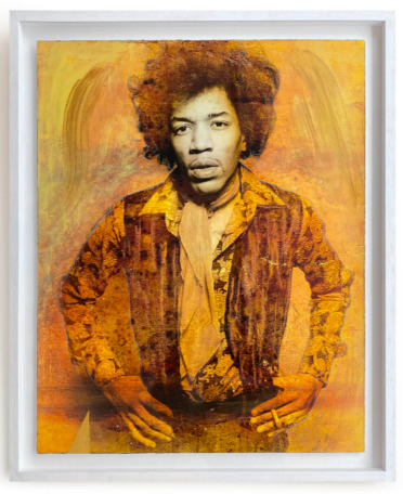 Jimi Rockin’ – Absinthe Yellow Gold, 2017, Gered Mankowitz and Christian Furr