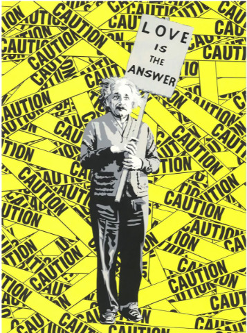 Einstein, 2023, Mr. Brainwash