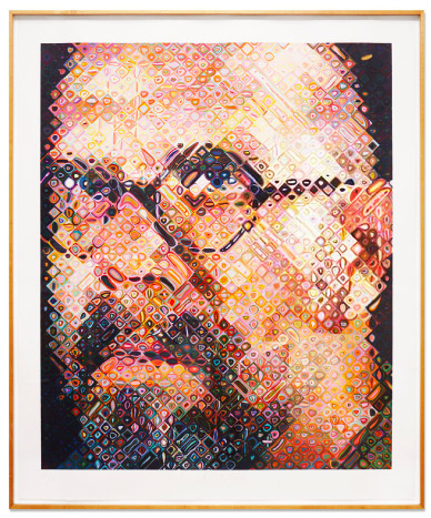 Self Portrait by Chuck Close