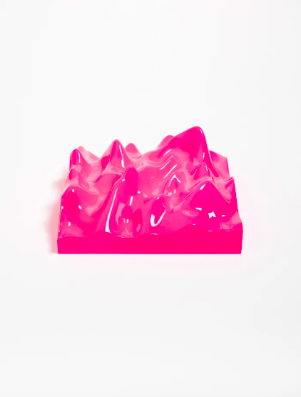 Unknown Pleasure Fluro Pink, 2015, Peter Saville