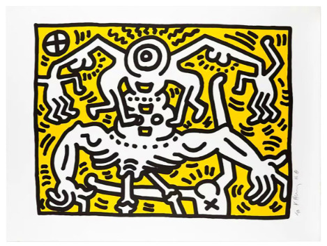 Untitled, 1986, Keith Haring