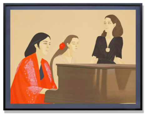 Song, 1980, Alex Katz