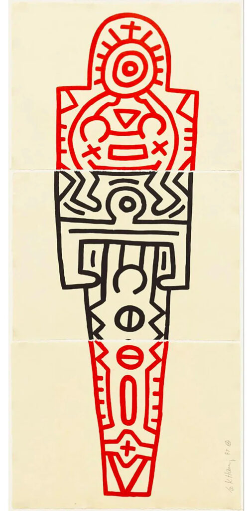 Totem by Keith Haring