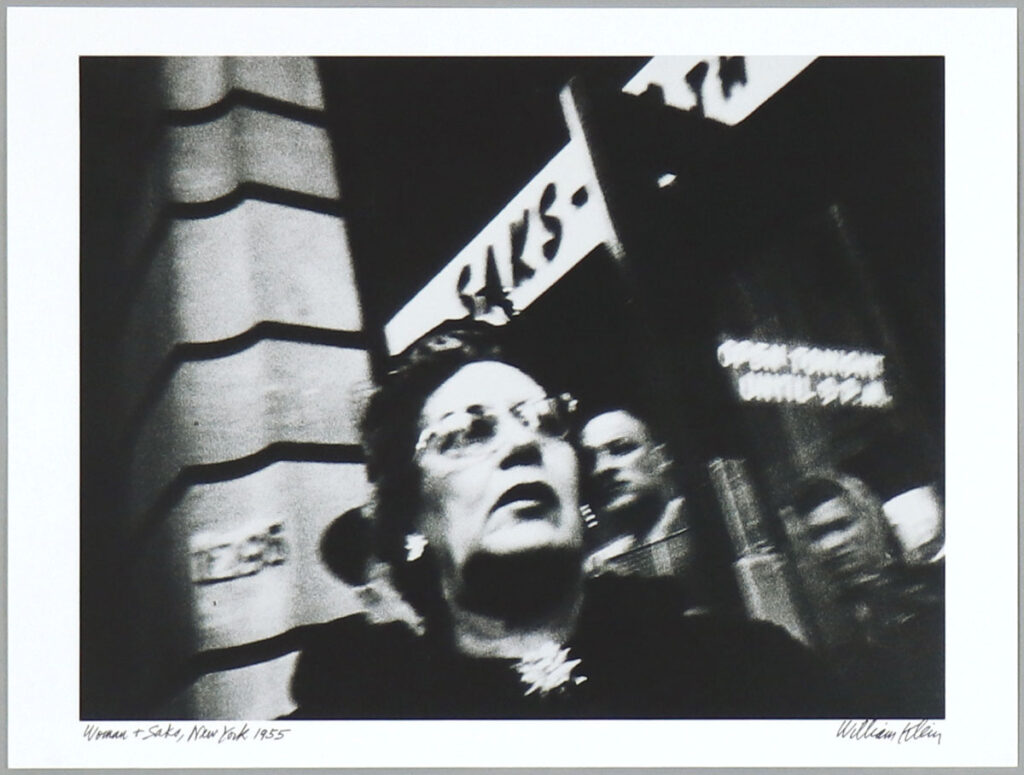 Woman and Saks (1955), 2001, William Klein