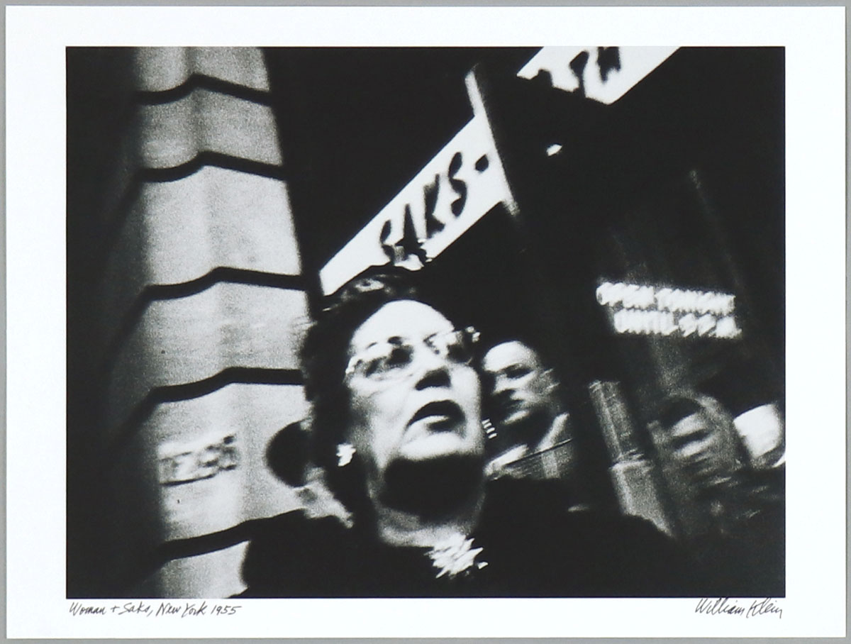 Woman and Saks (1955) by William Klein